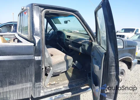 1992 Ford F150 из США, поврежденный, VIN 2FTEF14Y2NCA28327